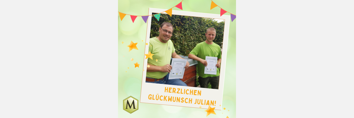 Herzlichen Glückwunsch Julian! - Herzlichen Glückwunsch Julian!