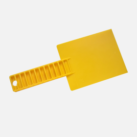 Honigspachtel Kunststoff, gelb