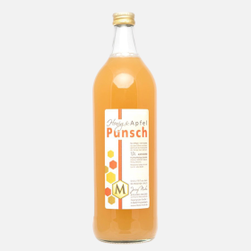 Honig-Apfel Punsch alkoholfrei 1l Flasche
