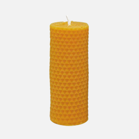 Kerzenform Waben-Stumpen