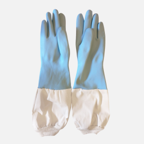 Reinigungshandschuh Säureschutz-Handschuhe Latex-Imkerhandschuhe mit Stulpen