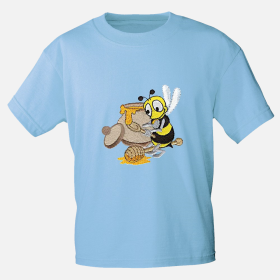 Kinder T-Shirt "Biene Honigtopf"