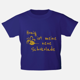 Kinder T-Shirt "Honig Schokolade"
