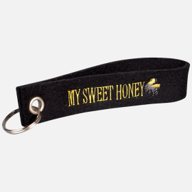 Schlüsselanhänger Filz "My sweet Honey"