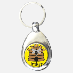 Schlüsselanhänger Metall "Imker"