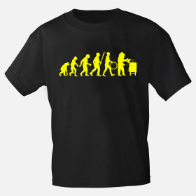 T-Shirt "Imker Evolution" schwarz